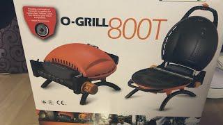 Газ гриль O-Grill 800 T Gas Grill,распаковка тестирую гриль