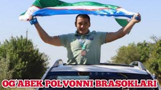 Buxoro viloyati Jondor tumani Ogʻabek polvonni brasoklari #kurash #jondor