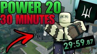 How To Get POWER 20 In UNDER 30 Minutes... | Deepwoken