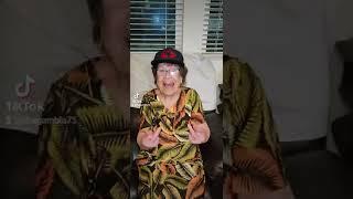 MY 97 YEAR OLD  GRANDMA SAID F##K  THE  SEAHAWKS