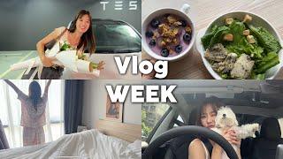 VLOG WEEK : ดูคอนเสิร์ต, ออกรถใหม่, ทำอาหารสุขภาพ, ถ่ายงาน ใช้ชีวิตใน กทม