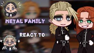 Metal family react to Dee and Heavy future as Haitani brothers 1/1 [Eng./Русс]