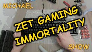 ZET gaming immortality. Распаковка механической игровой клавиатуры