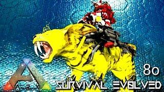 ARK: SURVIVAL EVOLVED - NEW TEK ARMED SABER & GRIFFIN FOREWORLD MYTH !!! E80 (MOD EXTINCTION CORE)