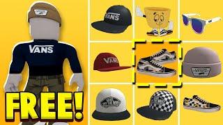 FREE Roblox SEPTEMBER Promo Items EVERY DAY In Roblox Vans World! Free Roblox Items September 2021