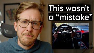 My thoughts on MKBHD's reckless driving video