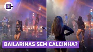 Bailarinas de Leonardo sem calcinha? Vídeo viraliza e gera dúvidas