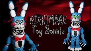 FNAF 4  Nightmare Toy Bonnie Tutorial  Polymer Clay  Porcelana Fría 