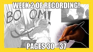 A Week of drawing Manga Condensed! Time Lapse #003