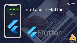 Buttons In Flutter | Text Button | Icon Button (Savish)