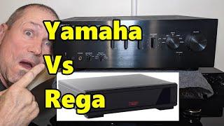 Rega Fono MM Mk 5 Vs Yamaha A S500 Built in Phono Sound Test