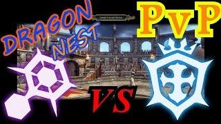 Dragon Nest PvP Криомант vs Крестоносец 80лвл (Elestra vs Crusader 80lvl)