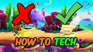 How to Tech in Nickelodeon All Star Brawl