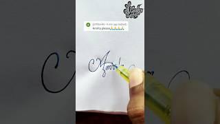 stylish name | Amrita | Calligraphy signature