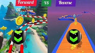 Sky Rolling Balls 3D ⏩ Forward VS ⏪ Reverse  Nafxitrix Gaming Game 3