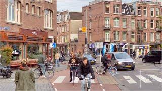 Bicycles, cars and pedestrians Amsterdam - October 11, 2021 08:21