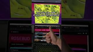 Are you Shrek-tastic?  #gamedev #gaming #TechTok #developer #ai