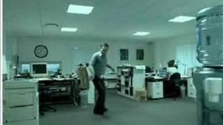 Office soccer training