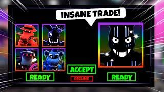 Trading Up To THE RAREST SHINY APEX! FNAF TD Trading Montage #12 (Five Nights TD)