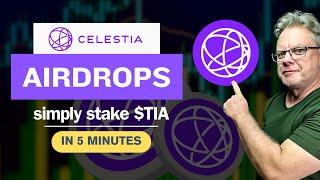 Tia Airdrops Simple Staking Overview