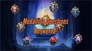 Medallion Questions Answered! || Age of Magic!