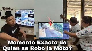 Romario Quedo En Shock Al revisar las  Cámaras/Mira Quien se Llevó la Moto Fuerón 2