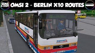 OMSI 2  |  Bus Company Simulator  |  Berlin X10  |  Driving A Manual Gearbox Bus