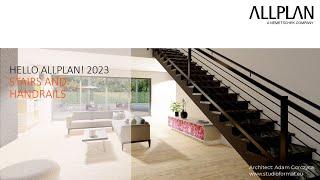 Hello Allplan! 2024 - Stairs and Handrails