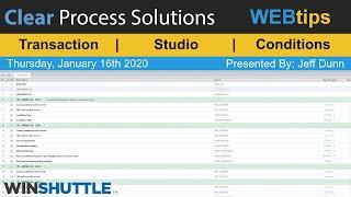 WINSHUTTLE Tutorial and WEBTips: Studio: Create Sales Pricing Conditions Using Transaction Scripts