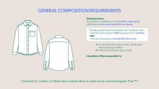 Flax-Linen Tutorial European Flax™ Product Composition - FR