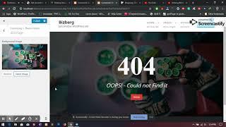 Bizberg WordPress Theme: Change 404 Image