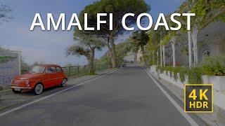  Driving the Amalfi Coast, Italy, 4K HDR