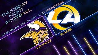 Vikings vs Rams Live Play by Play & Reaction