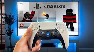 Playing Roblox on PS5 for the first time EVER...