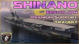 SHINANO [T10 CV JPN] ️ Premium Support Träger für Japan?  World of Warships 