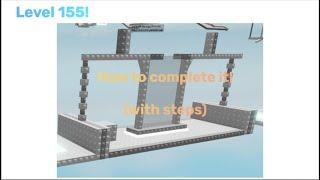 How To Do Stage 155 In No Jumping Difficulty Chart Obby!