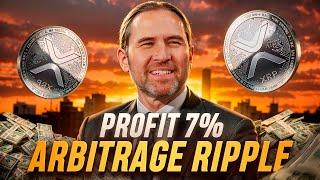 Ripple Arbitrage with Binance! 7% PROFIT! XRP arbitrage guide! Crypto trading platform!