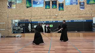 2019-06-07 Jodo Kata 2-6 Michael & Adam