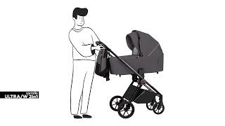 Universal stroller Carrello Ultra/W 2 in 1 CRL-6525