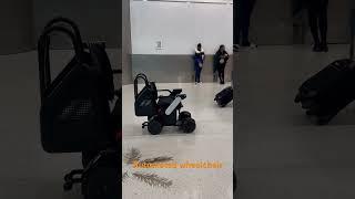 Automated wheel chair service at Miami International Airport