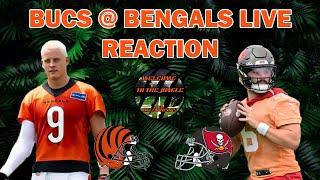 Tampa Bay Buccaneers @ Cincinnati Bengals LIVE Reaction & Play by Play