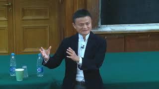 Jack Ma (Alibaba Group, AliExpress) at Lomonosov Moscow State University