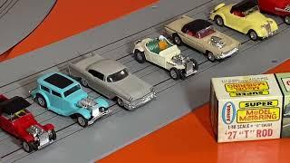 Vintage Aurora O-Gauge Slot Cars - aka Super Model Motoring