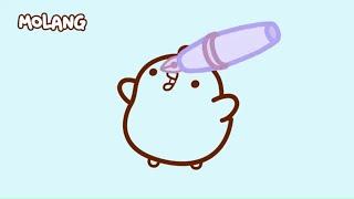 Molang - How to draw Piu Piu ! | More ⬇️ ⬇️ ⬇️