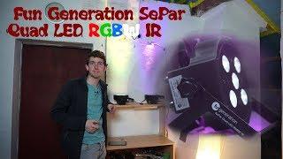 Thomann - Fun Generation SePar Quad LED RGBW IR Review Deutsch