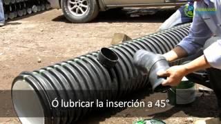 ¿Cómo hacer una descarga con inserción en una línea existente?