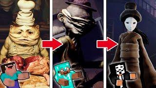 НУБ ПРОТИВ ПРО - ПОВАР БЛИЗНЕЦ VS СЛЕПОЙ СТОРОЖ VS ХОЗЯЙКА LITTLE NIGHTMARES В МАЙНКРАФТЕ / Анимация