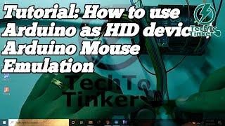 Tutorial: How to Use Arduino Uno as HID | Arduino Mouse Emulation