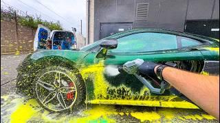 POV: You Are Deep Cleaning a Luxury Car