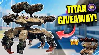  DEVOURER GIVEAWAY & ARBITER GAMEPLAY! 20M+ DAMAGE! || WAR ROBOTS WR ||